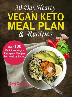 cover image of 30-Day Hearty Vegan Keto Meal Plan & Recipes
